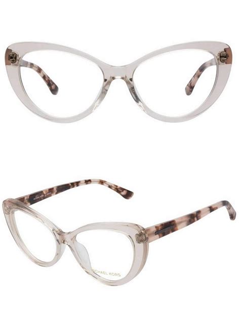 michael kors clear cat eye glasses|mk glasses frames.